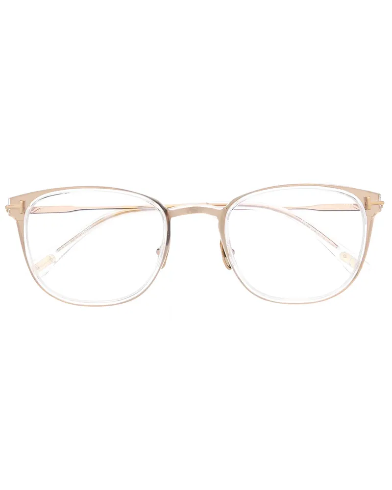 Tom Ford Brille mit eckigem Gestell - Nude Nude
