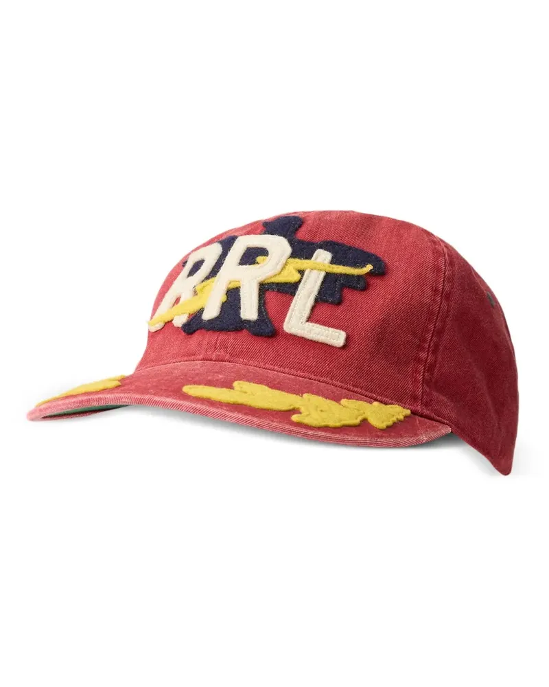 Ralph Lauren Baseballkappe mit Logo-Applikation - Rot Rot
