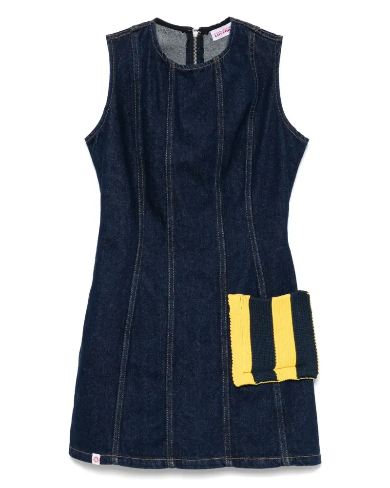 Charles Jeffrey Loverboy Kleid aus Denim - Blau Blau