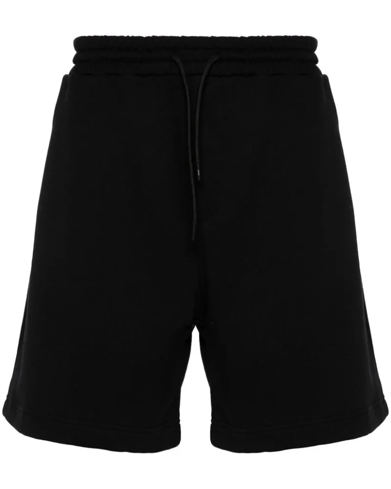 MSGM Joggingshorts mit Logo-Print - Schwarz Schwarz