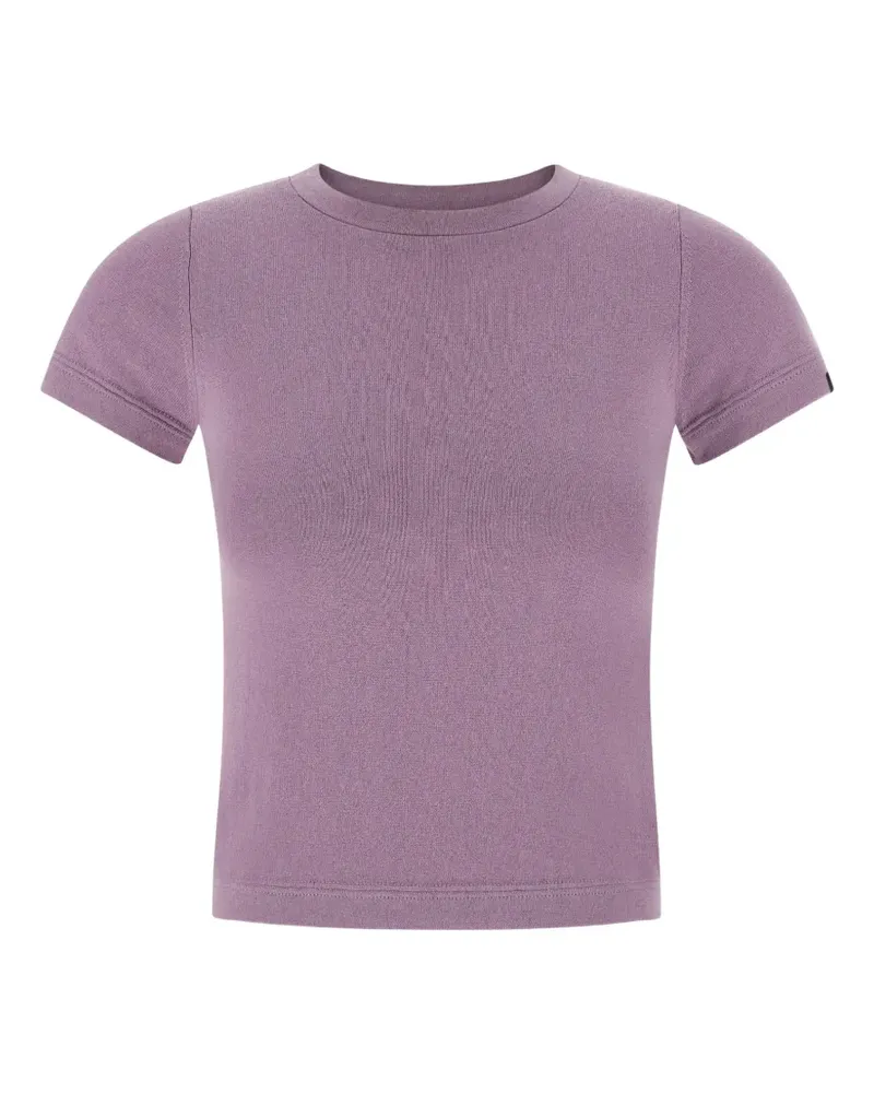 extreme cashmere N°292 America crew-neck T-shirt - Violett Violett