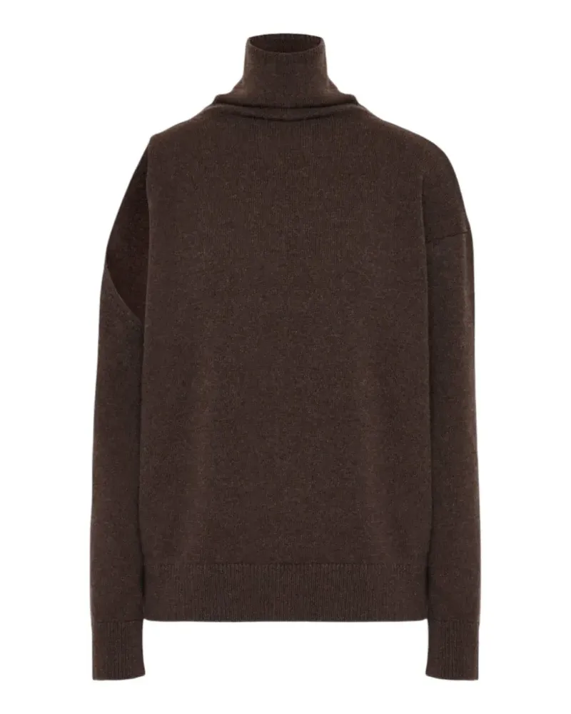 ARMARIUM Penelope cut-out sweater - Braun Braun