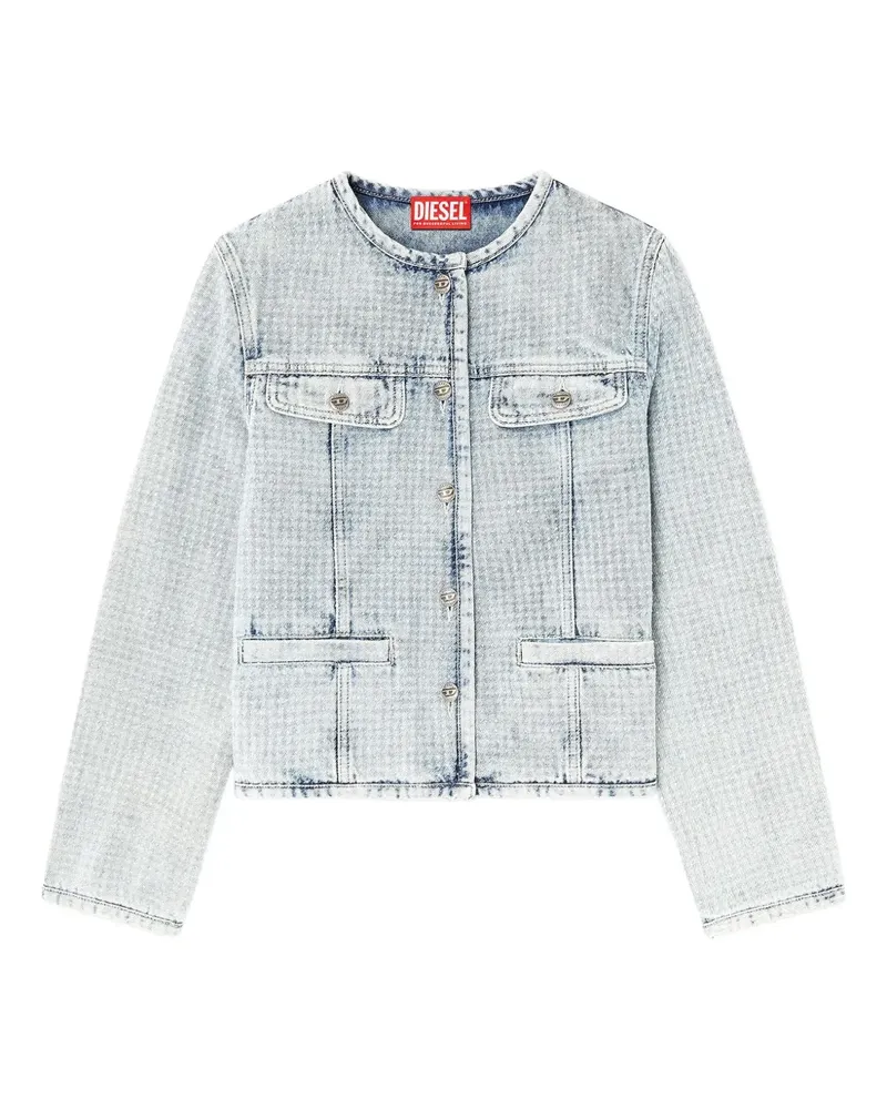 Diesel button-fastening denim jacket - Blau Blau