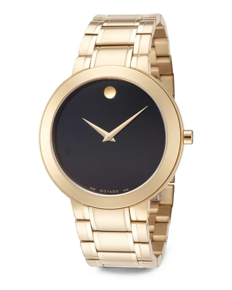 Movado Stiri Museum Armbanduhr 40mm - Schwarz Schwarz