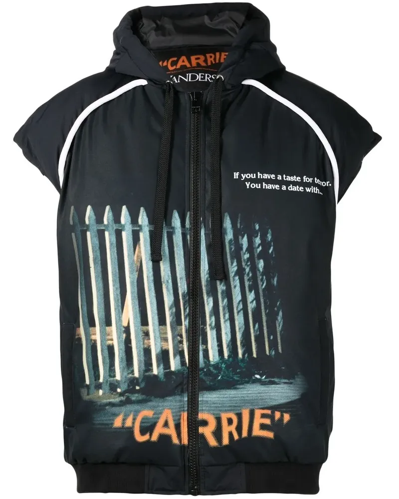 J.W.Anderson Gefütterte Carrie Weste - Schwarz Schwarz