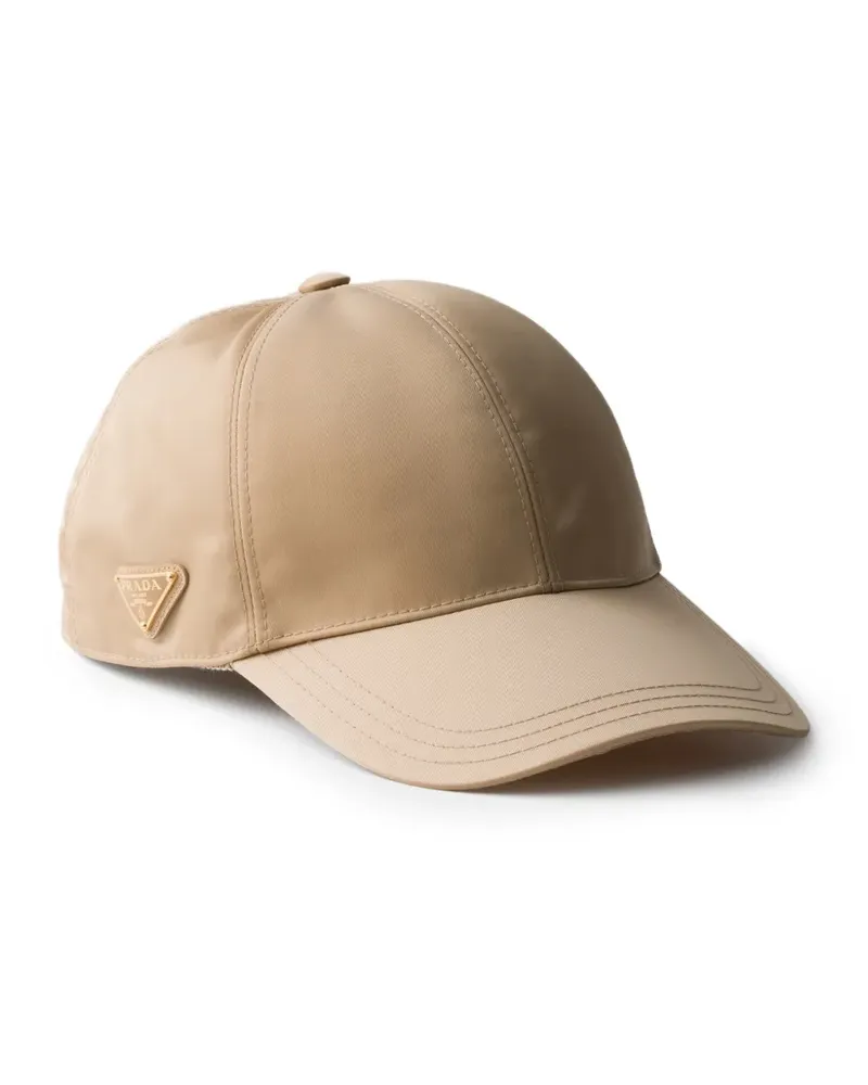 Prada Re-Nylon baseball cap - Nude Nude