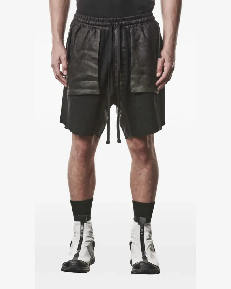 THOM KROM Pocket Shorts mit Kordelzug - Schwarz Schwarz