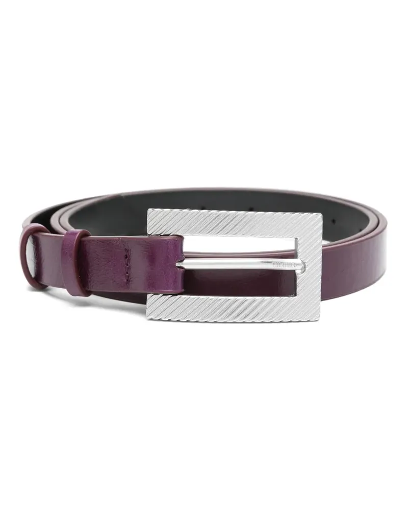 ATTICO Klassischer Gürtel - Violett Violett