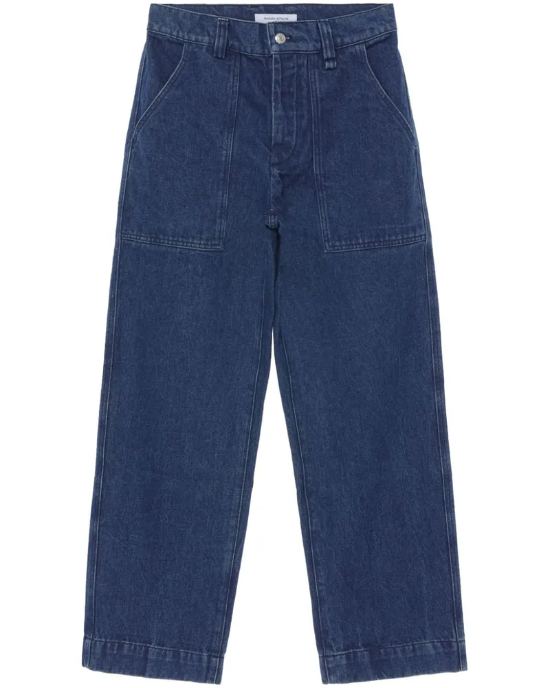 Kitsuné Workwear Jeans - Blau Blau