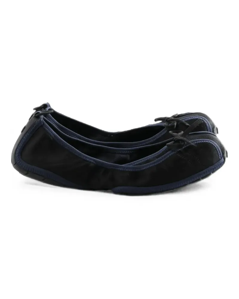 Balenciaga Ballerinas mit Schleifendetail - Schwarz Schwarz