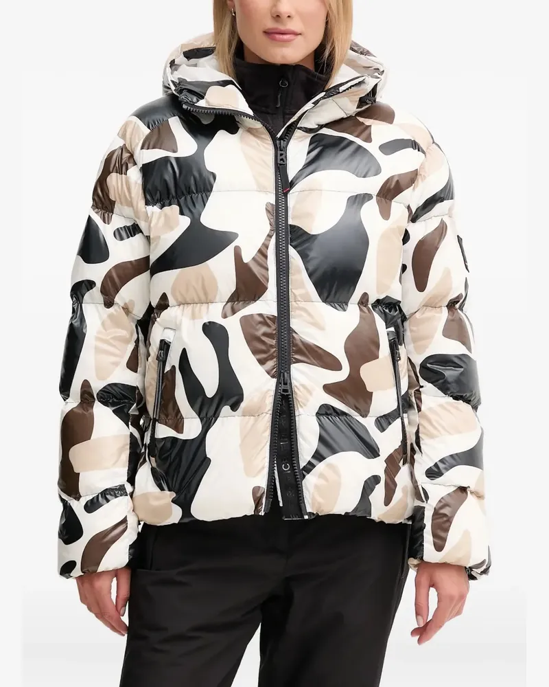 Bogner Fire & Ice Vally camouflage-hooded jacket - Weiß Weiß