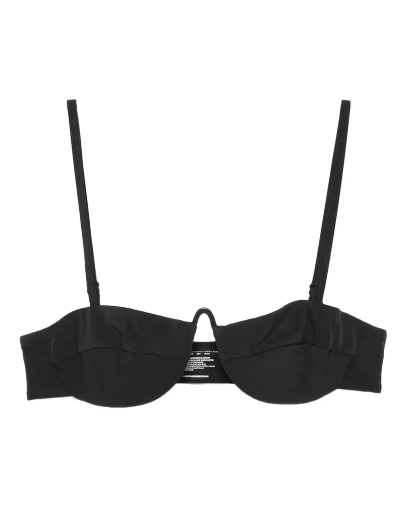 Christopher Esber Porto bikini top - Schwarz Schwarz