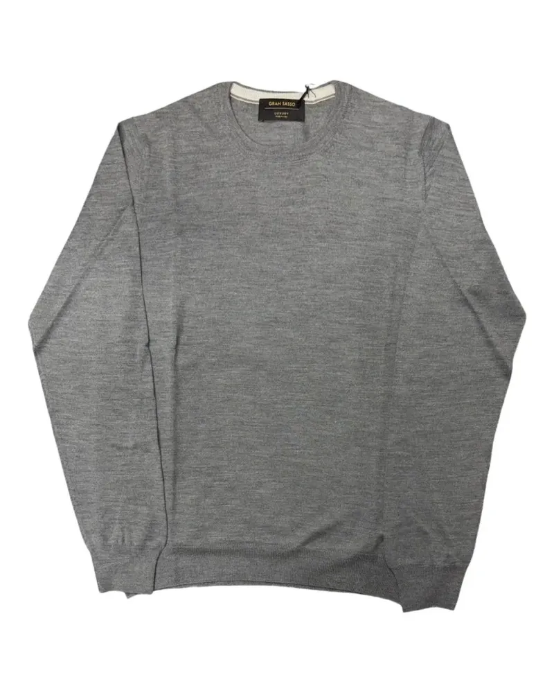 Gran Sasso Pullover mit Rundhalsausschnitt - Grau Grau