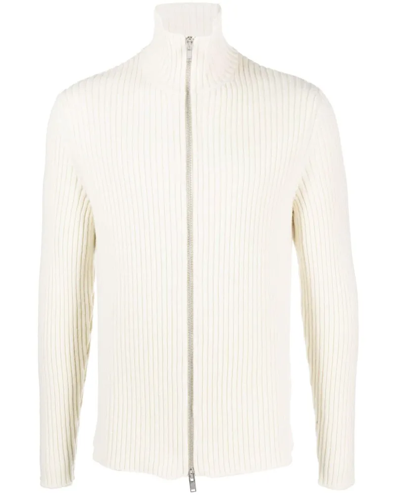 Jil Sander Cardigan mit Reißverschluss - Nude Nude