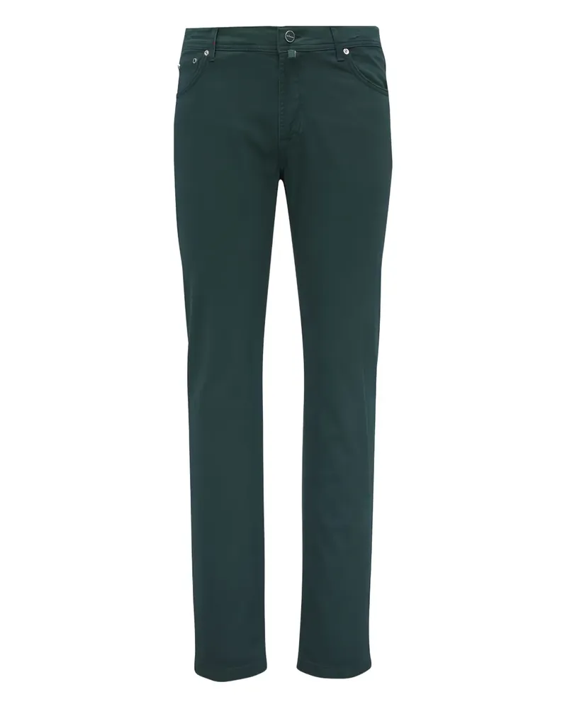 Kiton Five-Pocket-Hose - Grün Grün