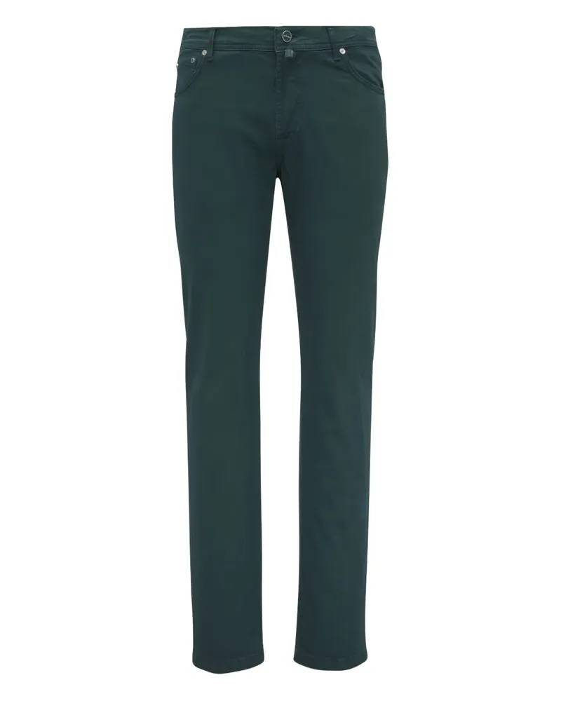 Kiton Five-Pocket-Hose - Grün Grün