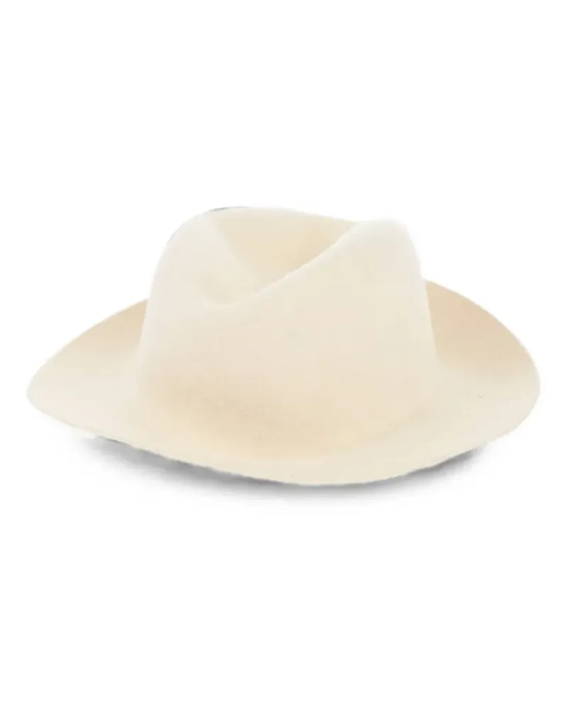 SCHA Fedora aus Filz - Nude Nude