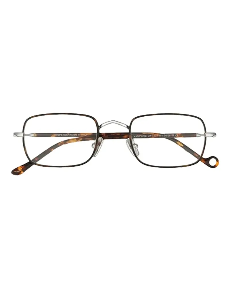 Eyepetizer Kampong rectangle-frame glasses - Braun Braun