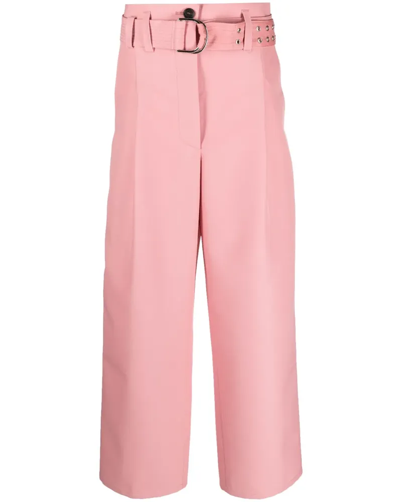 Philosophy Di Lorenzo Serafini Wide-Leg-Hose mit Gürtel - Rosa Rosa