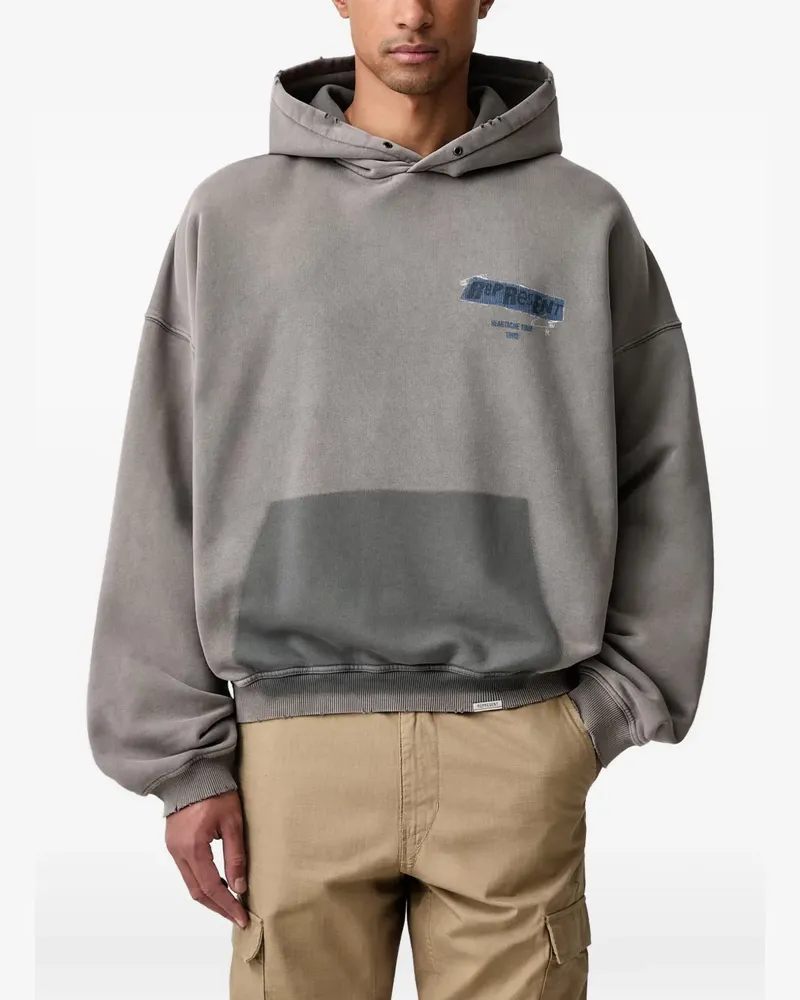REPRESENT Ransom Hoodie - Grau Grau