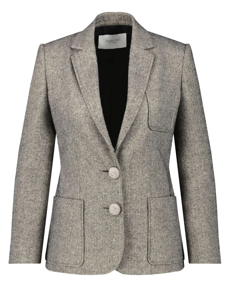 Giambattista Valli Einreihiger Blazer Grau