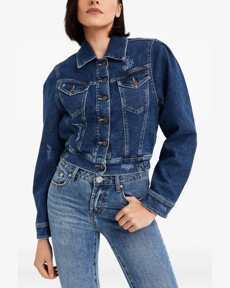 Retrofête Destiny buttoned denim jacket - Blau Blau
