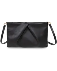 Dries van Noten Envelope Parade Clutch Schwarz