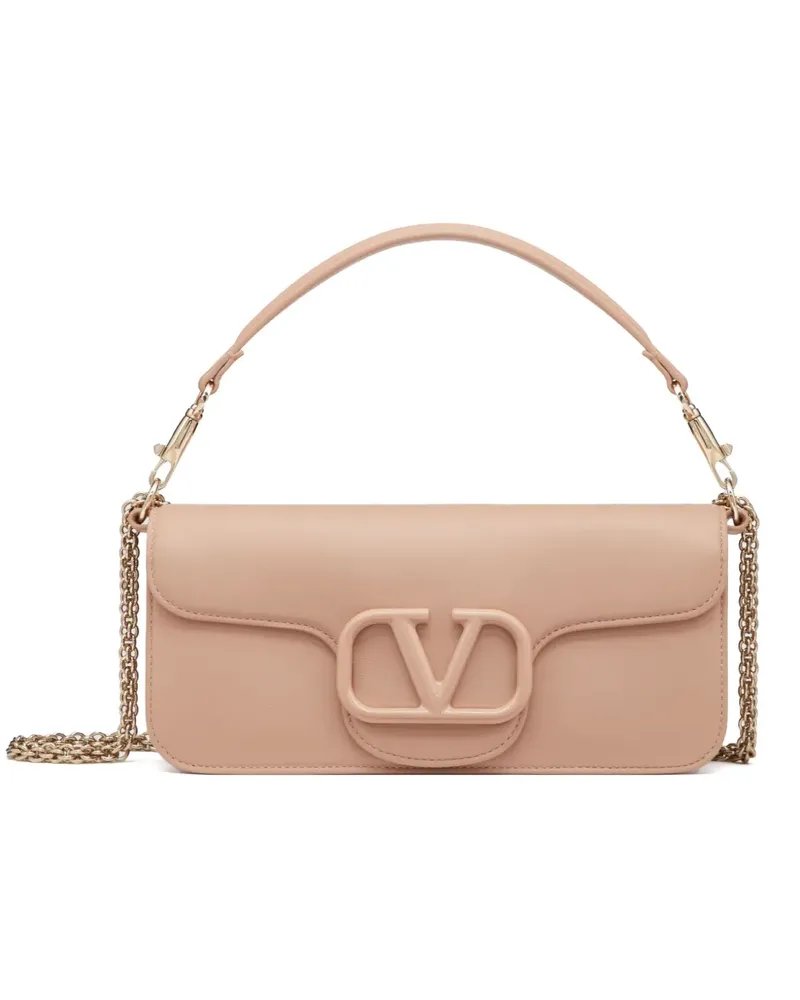 Valentino Garavani Loco Schultertasche - Nude Nude