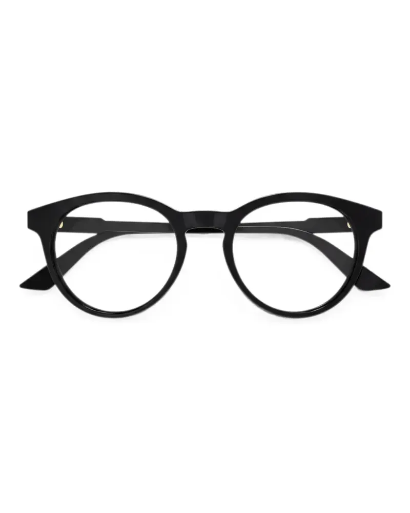 Gucci round-frame glasses - Schwarz Schwarz