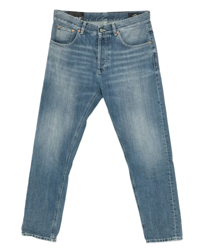 Dondup Jeans mit geradem Bein - Blau Blau