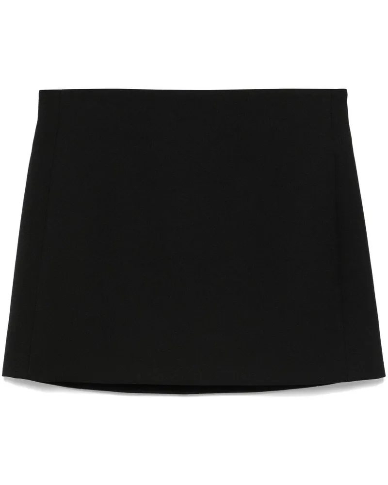WARDROBE.NYC Column Minirock - Schwarz Schwarz