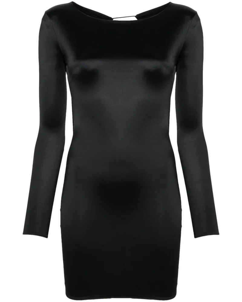 Maison Close Rückenfreies Minikleid - Schwarz Schwarz