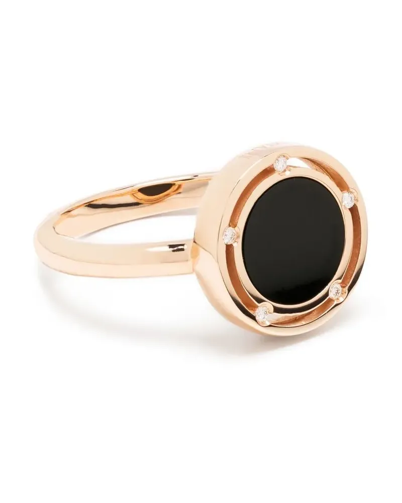 DAMIANI 18kt Rotgoldring mit Diamanten - Rosa Rosa