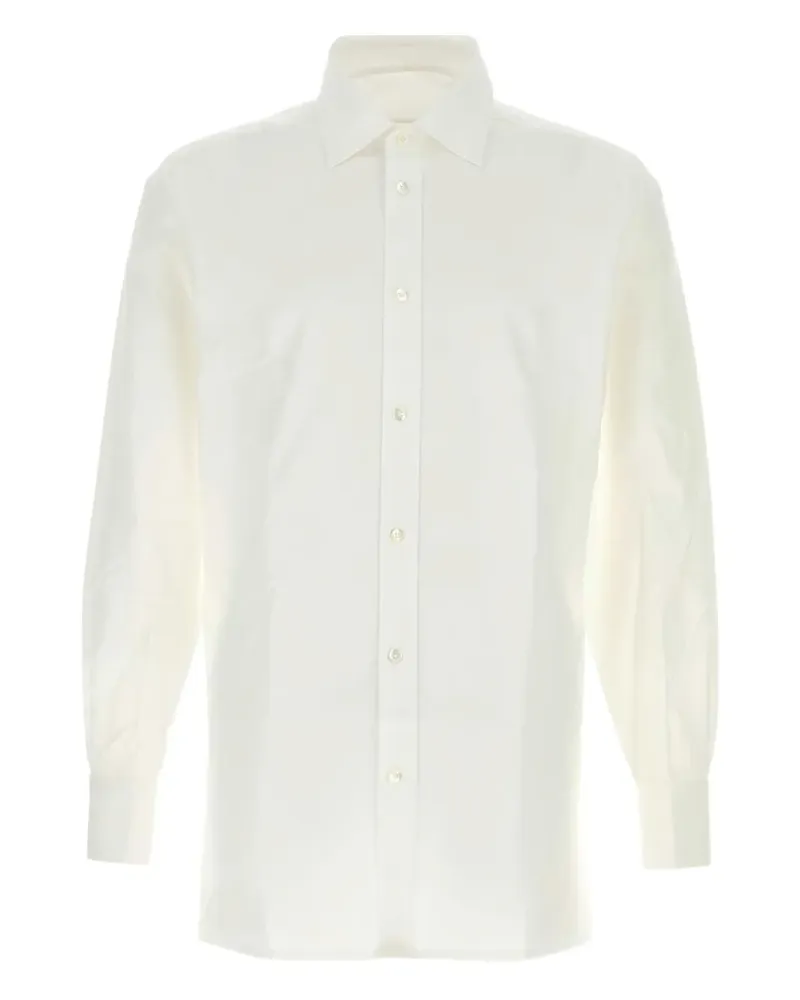 Maison Margiela Hemd aus Popeline - Weiß Weiß