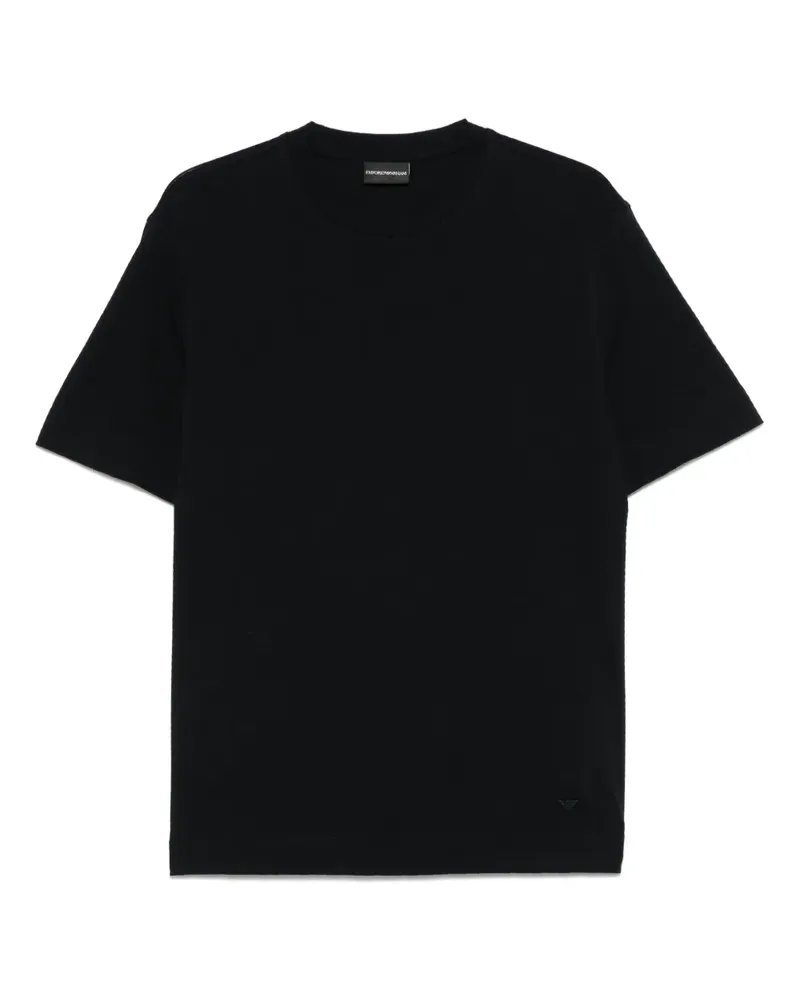 Emporio Armani Klassisches T-Shirt - Blau Blau