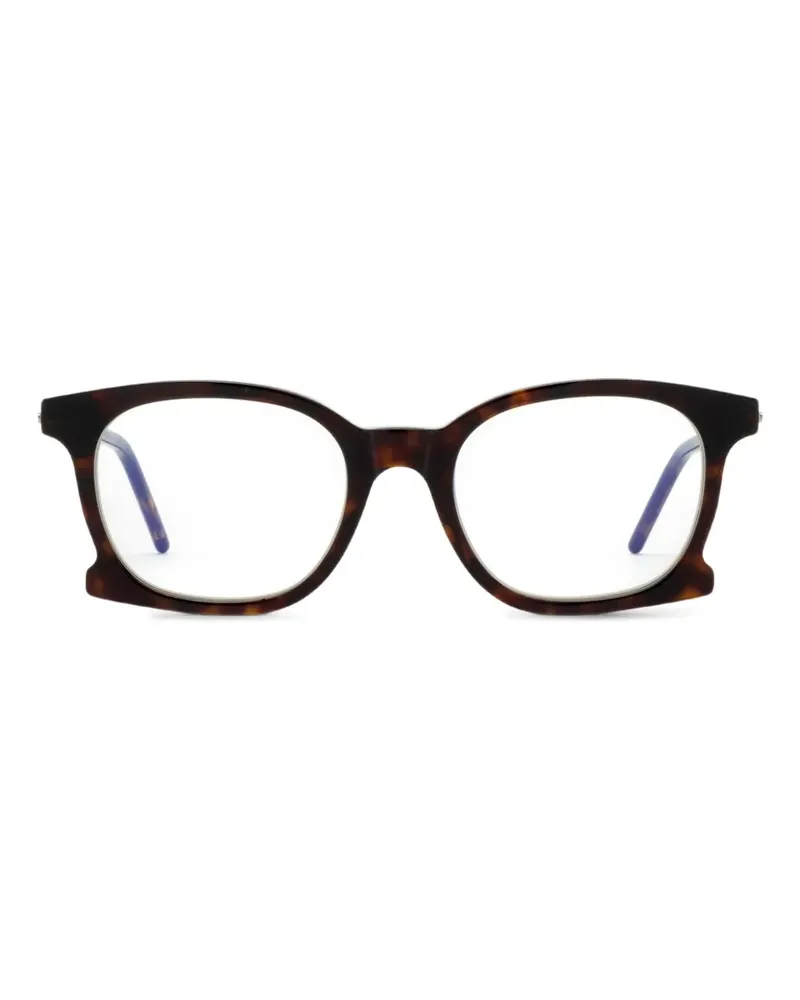 KUBORAUM D71 Brille mit eckigen Bügeln - Braun Braun