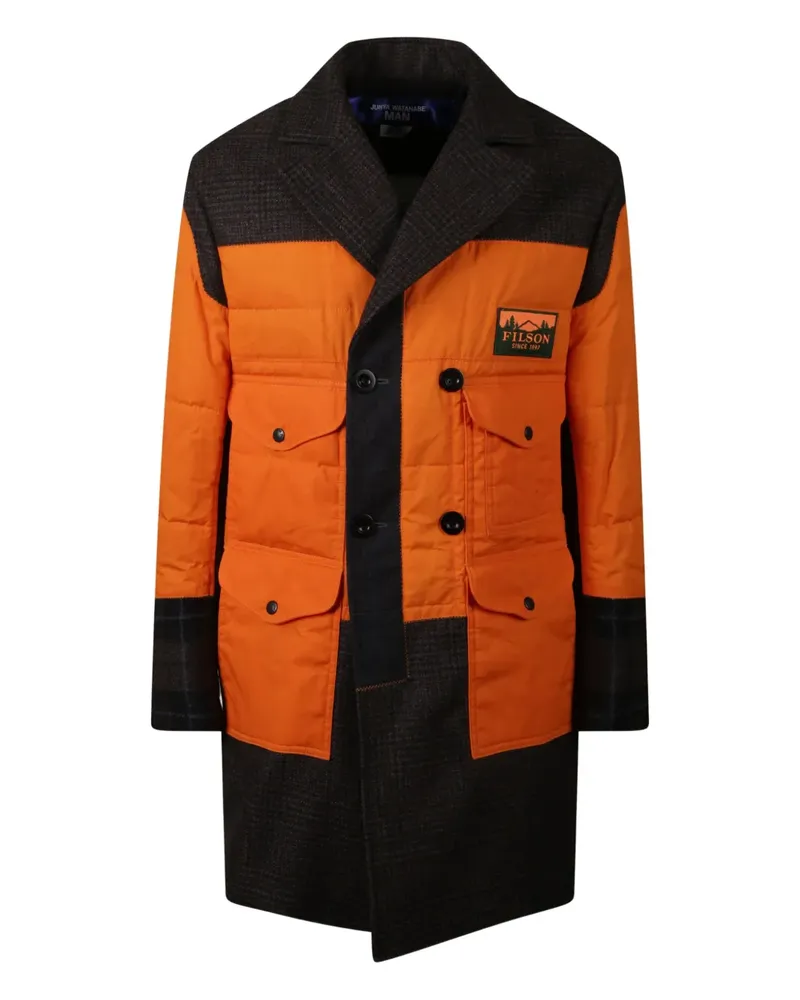 Junya Watanabe x Filson Mantel mit Einsätzen - Orange Orange