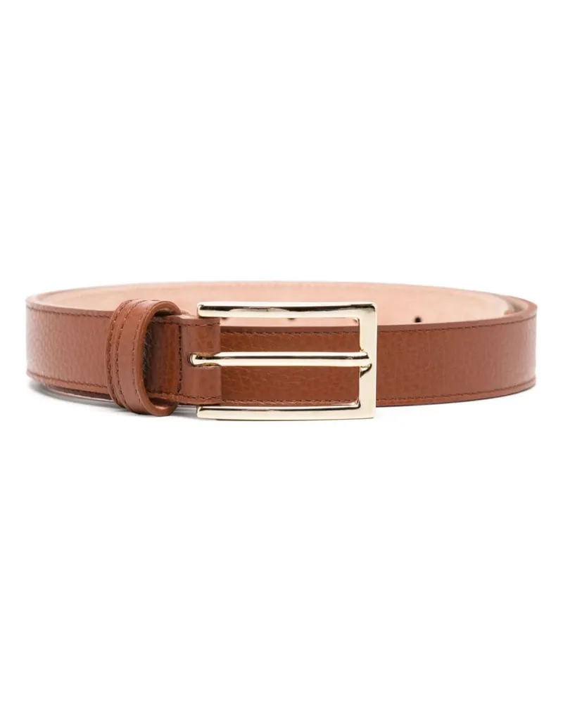 N.Peal Gürtel aus Leder - Braun Braun