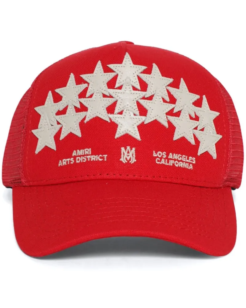 Amiri Stars Trucker cap Rot