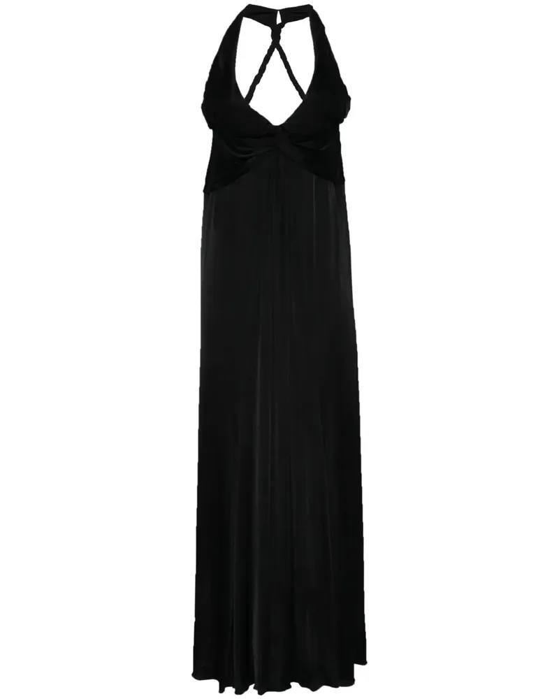 Tom Ford Maxikleid mit Twist-Detail - Schwarz Schwarz