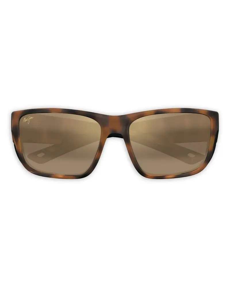 Maui Jim Sonnenbrille in Schildpattoptik - Braun Braun