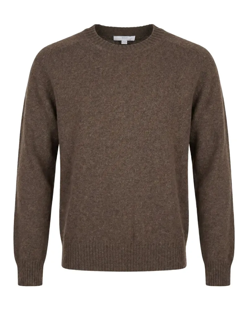 Malo Kaschmirpullover mit rundem Ausschnitt - Braun Braun