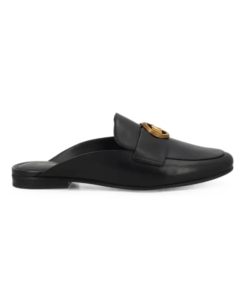 Michael Kors Mckenzie leather mules - Schwarz Schwarz