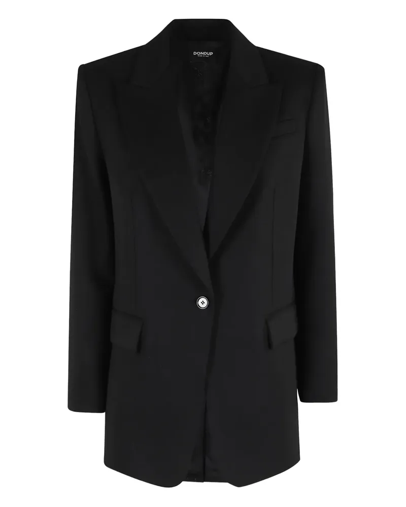 Dondup single-breasted blazer - Schwarz Schwarz