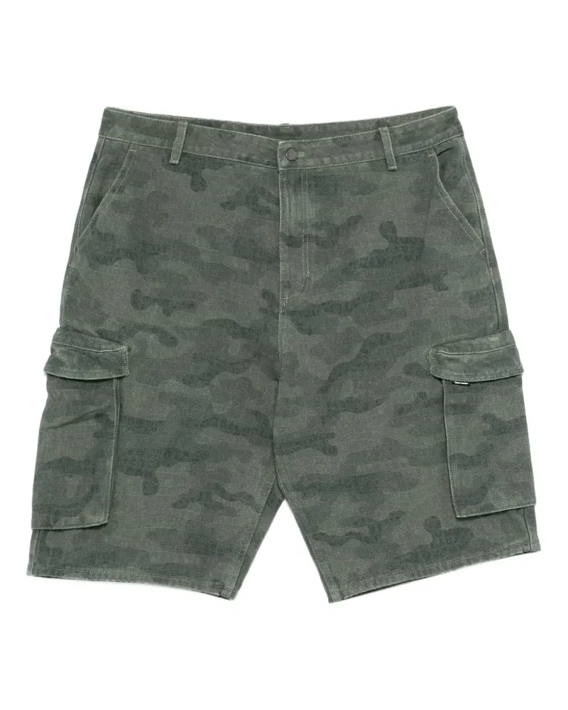 Daily Paper camouflage cargo shorts - Grün Grün