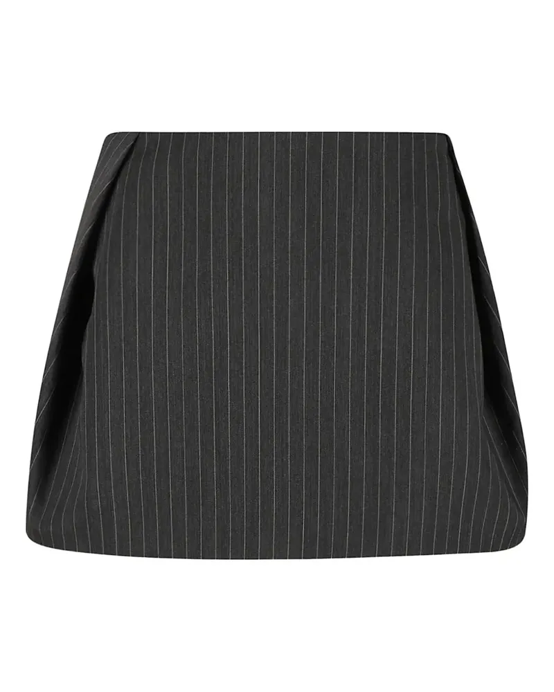IRO pinstriped pleated skirt - Grau Grau