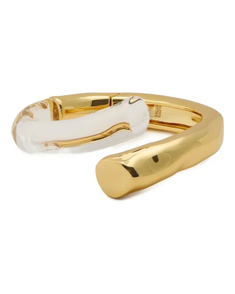 Alexis Bittar Liquid open-cuff bracelet - Gold Gold