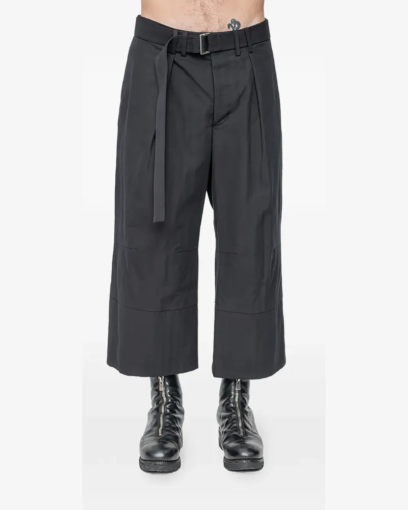 The Viridi-anne Plissierte Hose - Schwarz Schwarz