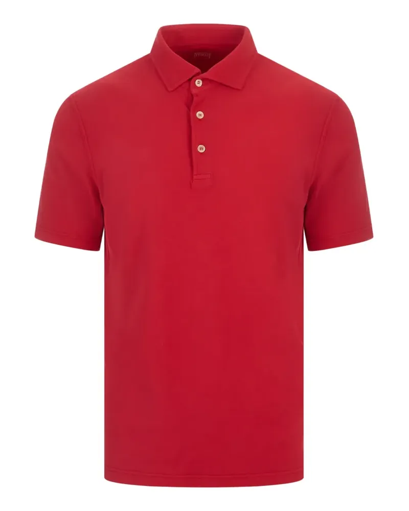 Fedeli short-sleeve polo shirt - Rot Rot