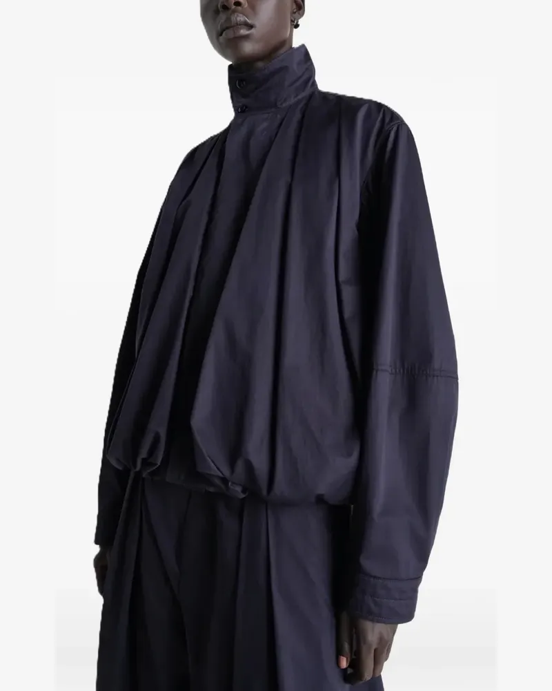 Christophe Lemaire turtleneck jacket - Blau Blau
